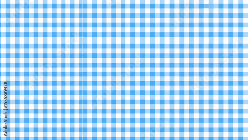 Blue gingham background