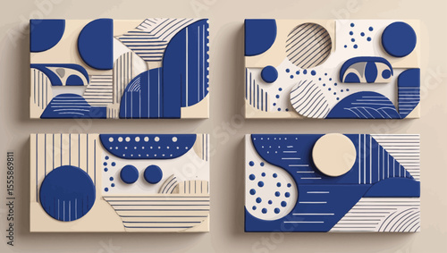 Collection of Black Heraldic Elements Wreaths Shields Wings and Ribbons