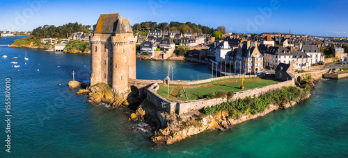 Tableau sur toile France , Brittany travel and landmarks