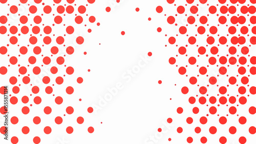 red dots background