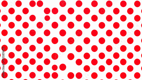 red polka dots background