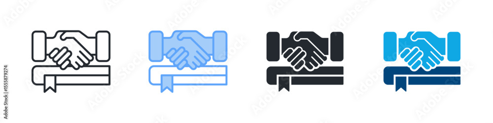 Collaborative Icon Set Multiple Style. Designed In Outline, Blue, Glyph, Dual Tone Collaborative Icon Set Multiple Style. Designed In Outline, Blue, Glyph, Dual Tone