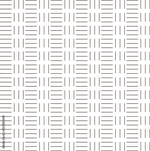 Line texture with three groups of stripes in different directions