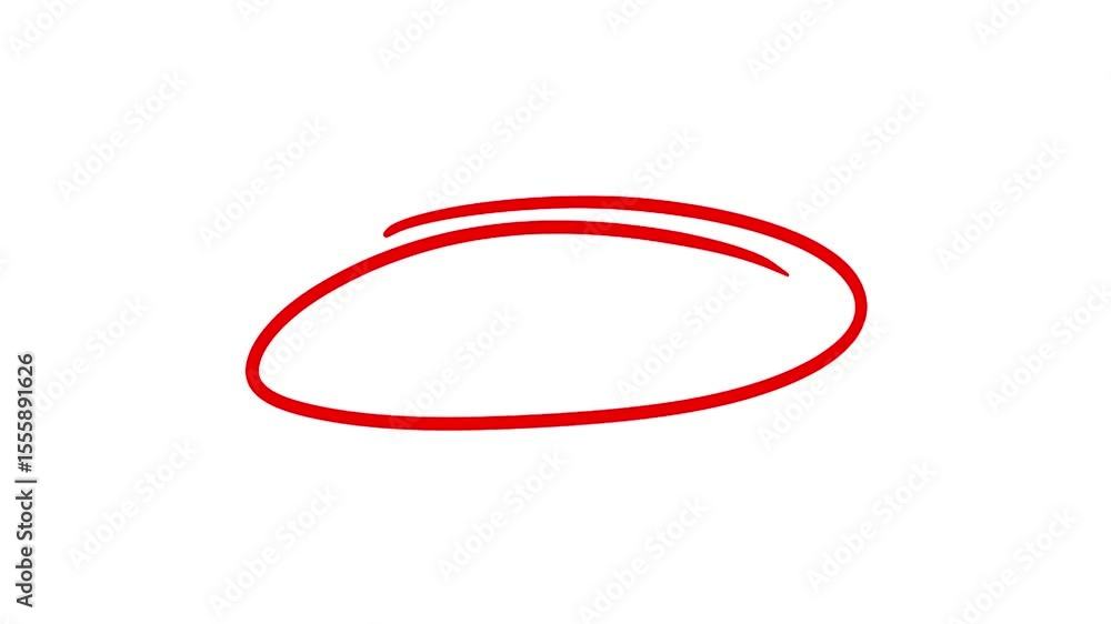 Hand Drawn Circle Highligh White Background v4 Hand Drawn Circle Highligh White Background v4