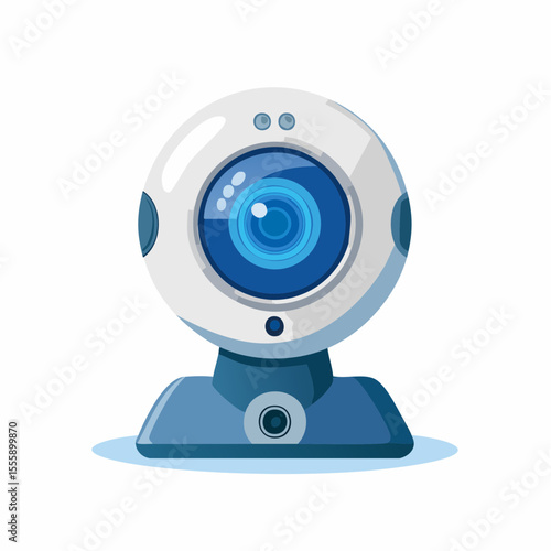 webcam cctv on the computer