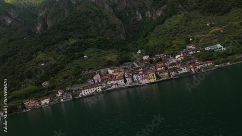 Wallpaper Mural Marone Town And Comune In Lombardy, Italy - Drone Shot Torontodigital.ca