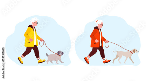 Retirement Activity Retired people Health Walk Dog