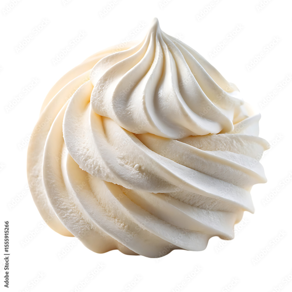 vanilla ice cream with whipped cream vanilla ice cream with whipped cream