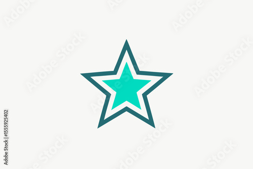 star icon featured highlight minimal post design