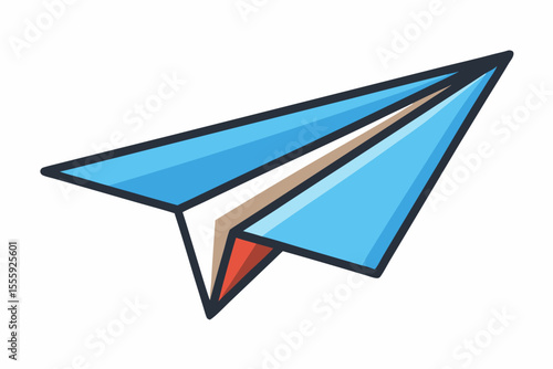 paper plane icon send message delivery post