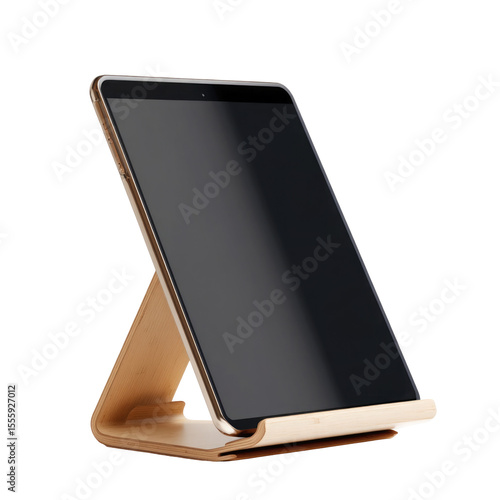 Tablet Stand With Adjustable Angles  isolated on a transparent background
