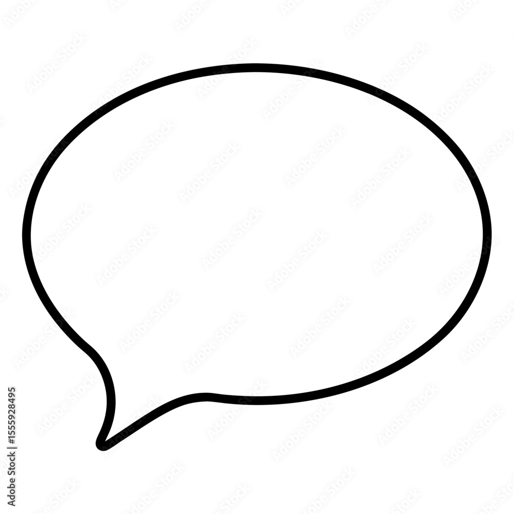 speech bubble on white background speech bubble on white background