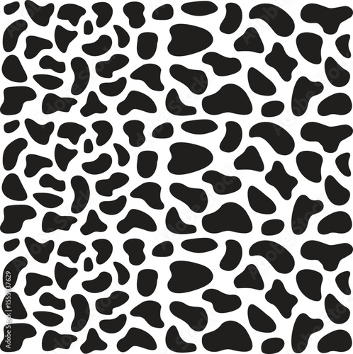 Blob shape organic, vector illustration set. Collection from abstract forms for design and paint. Liquid silhouette drop in modern style.