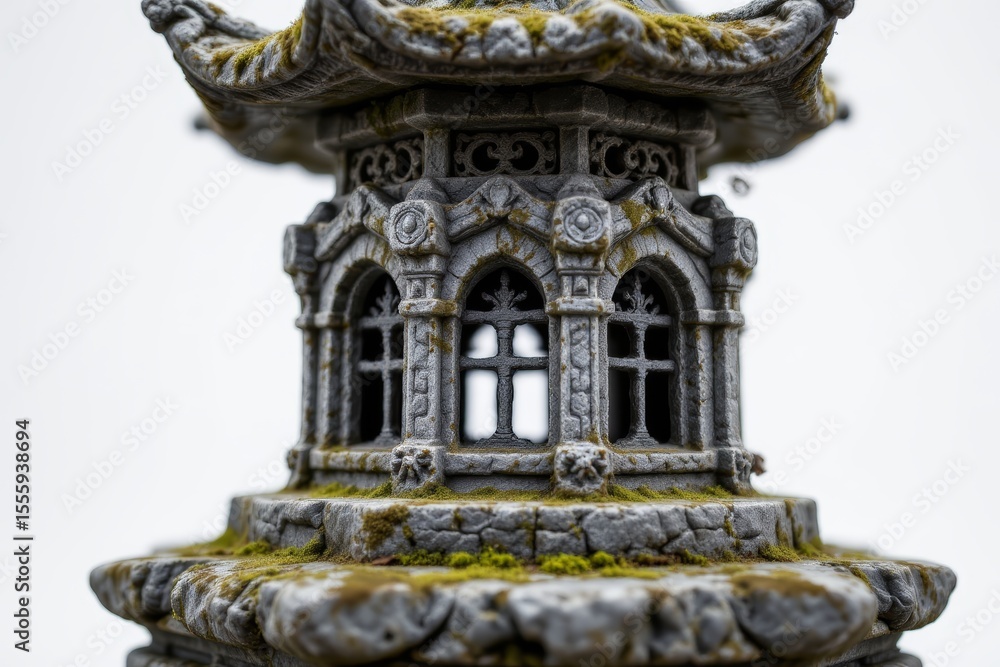 Obraz premium Stone Pagoda Miniature