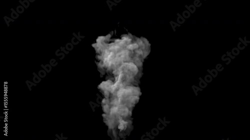 
Different types of smoke on a transparent background with alpha channel.