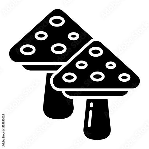 Premium download icon of mushroom