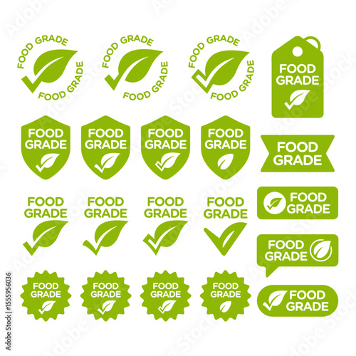 FOOD GRADE EMBLEM SET