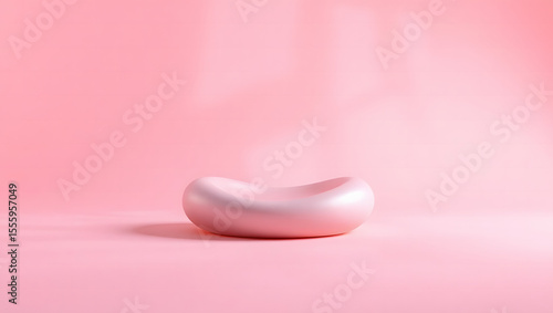 Minimal pink background with elegant texture, perfect for design or display