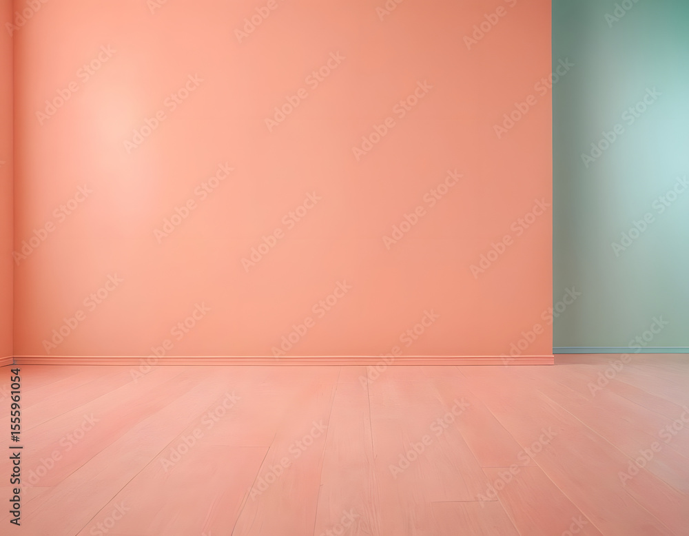 Peach pastel luxury studio gradient wall and floor background in empty room with bright light, empty room with peach pastel wall Peach pastel luxury studio gradient wall and floor background in empty room with bright light, empty room with peach pastel wall