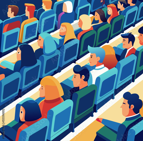 group of people in a conference room
