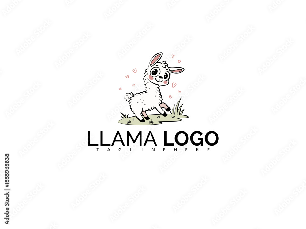 Vector Cartoon Llama in Kawaii Style with Party Hat. Perfect Logo Design for Kid-Friendly Brands, Birthday Themes, Toy Packaging, and Whimsical Apparel or Gift Products.
Vector Cartoon Llama in Kawaii Style with Party Hat. Perfect Logo Design for Kid-Friendly Brands, Birthday Themes, Toy Packaging, and Whimsical Apparel or Gift Products.