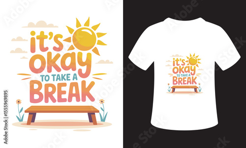 Motivational Mental Health T-Shirt Design