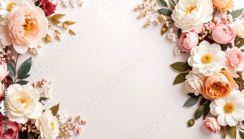 Wallpaper Mural Floral arrangement display studio digital art elegant close-up nature inspired design for weddings and events Torontodigital.ca