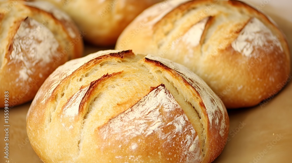 Artisan Crusty Bread Loaves Baking Photography Artisan Crusty Bread Loaves Baking Photography