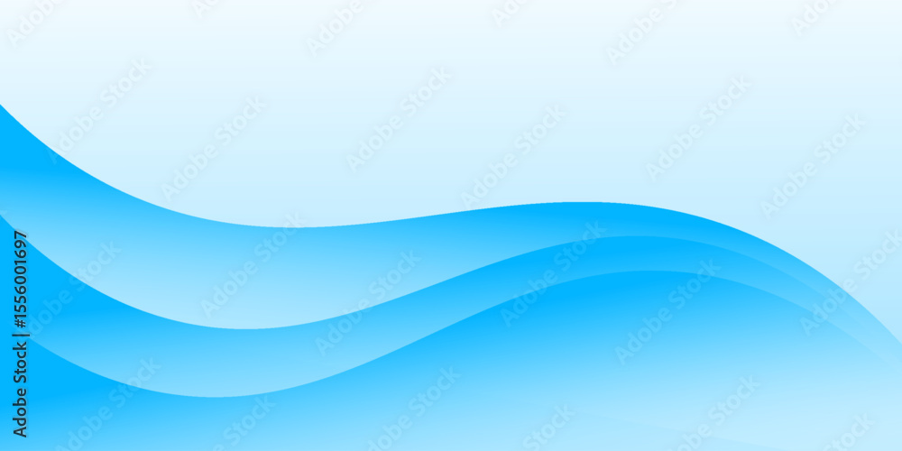 Fototapeta premium Abstract white wavy glowing lines on a blue background. Futuristic digital high-technology pattern. Health Care concept.