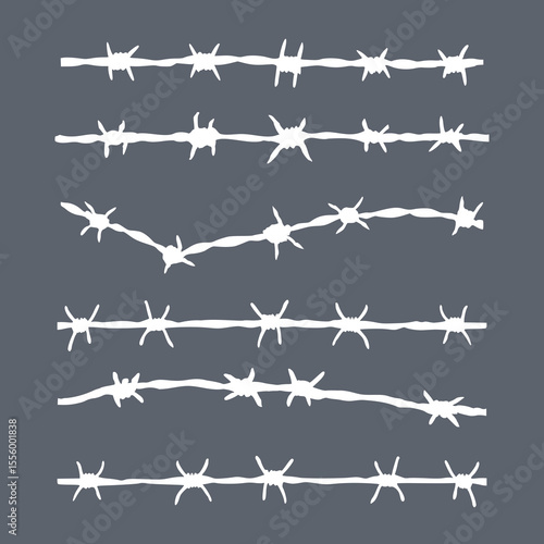 Design of barbed wire lines