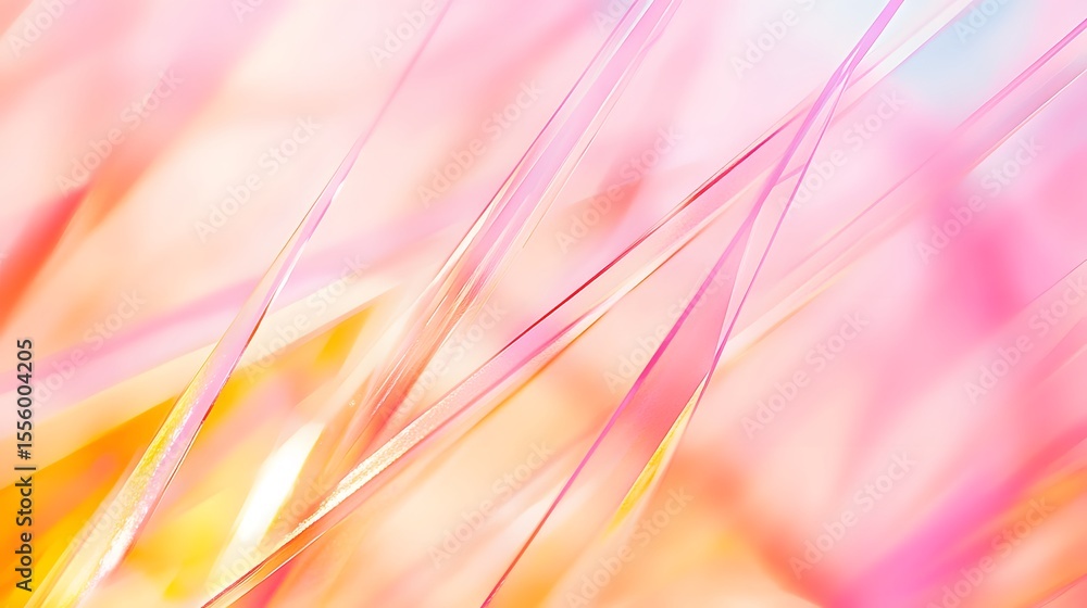 Obraz premium Abstract Pink and Orange Diagonal Lines Background