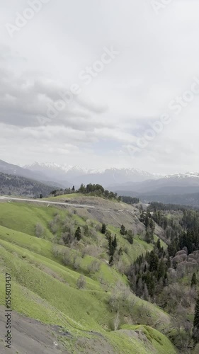 Summer storms, green meadows, tourism.