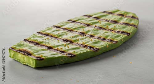 Grilled Nopal Cactus Paddle, Mexican Cuisine