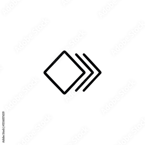 Keyframes Motion Sequence Outline Icon.eps