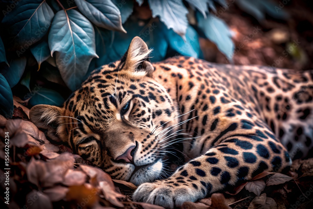 Obraz premium leopard in the zoo