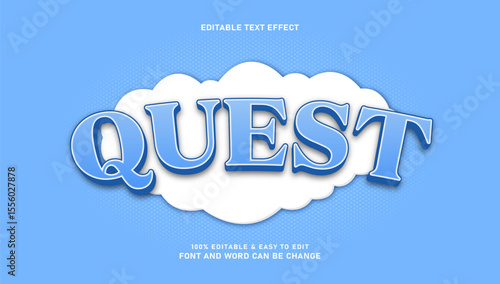 Editable quest text effects