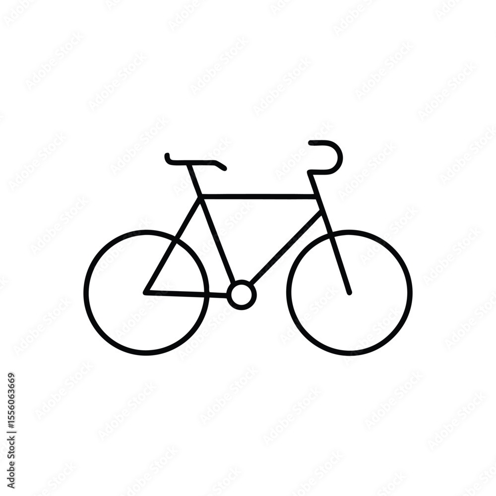 bicycle line art bicycle line art
