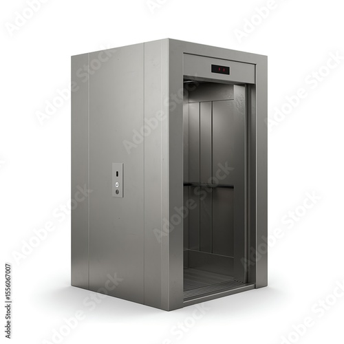 Lift on white background