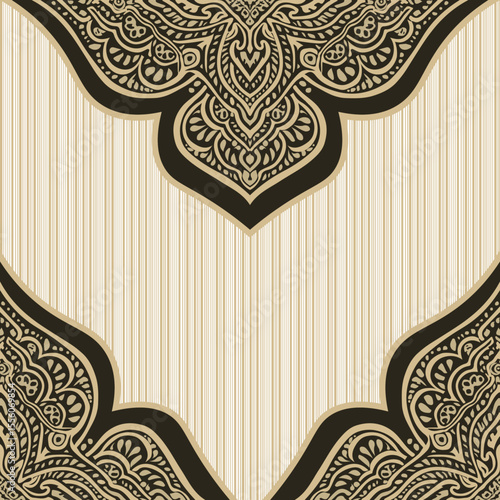 
Elegant Ornate jersey design, modern sport jersey vector illustration, traditional sport fashion, players wear clothes fashion, t shirt vector, trendy design with mandala