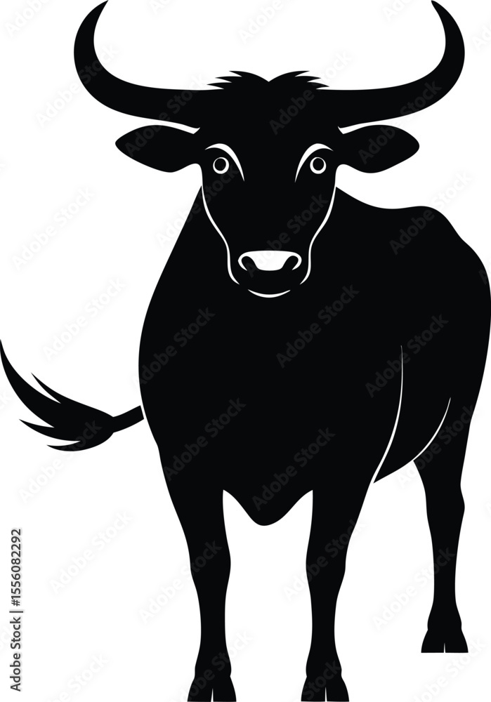 Naklejka premium Farm Animal Silhouette Bundle , Goat, Pig, Chicken, Duck, Horse, Sheep Vector Collection