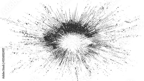 Black grunge effect on white background.  Horizontal Distress Overlay Texture. texture of old wall, a black and white vintage of cracked concrete scribble . 