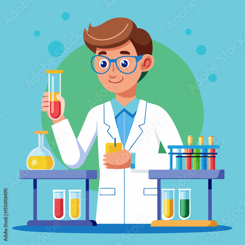 scientist in laboratory