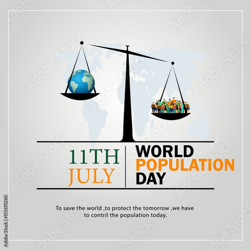 11th July World Population Day: Balancing Earth and People on Scales