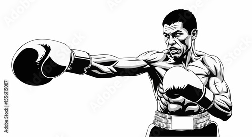 man with boxing gloves