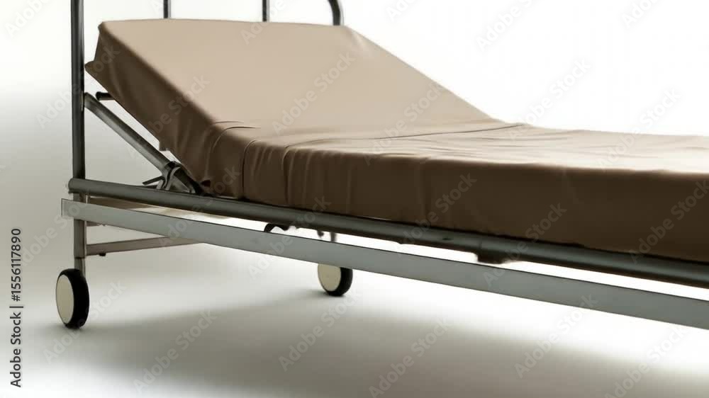 Hospital bed indoor studio shot Hospital bed indoor studio shot