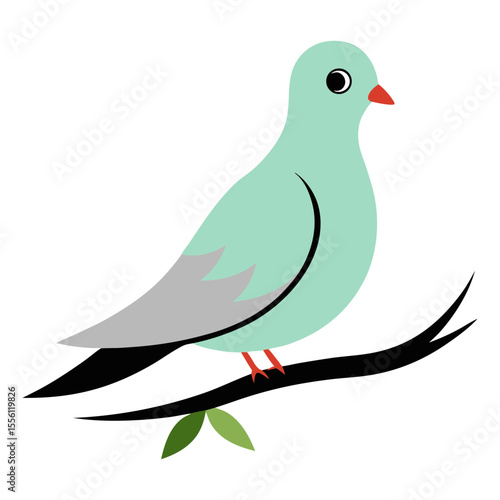 dove on branch