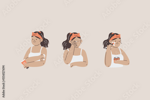 Beauty Skincare Illustration