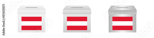 Election in Austria. Election Concept. Vector Illustration.