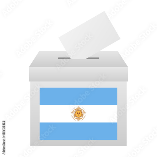 Election in Argentina. Election Concept. Vector Illustration.