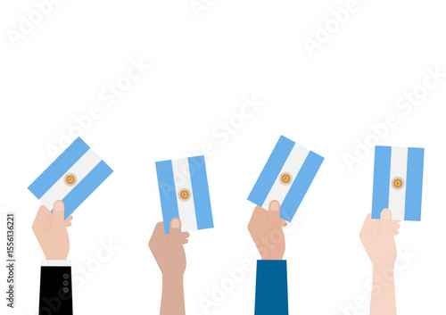 Election in Argentina. Election Concept. Vector Illustration.